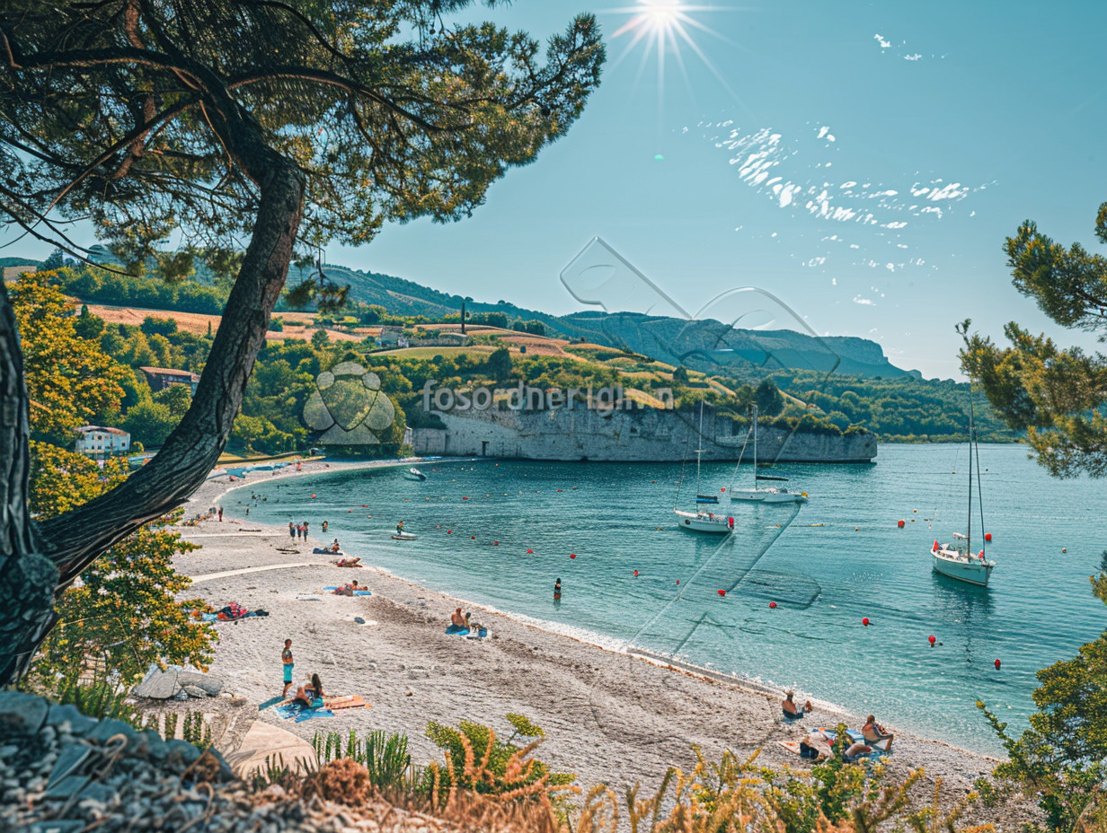 plage aix-les-bains